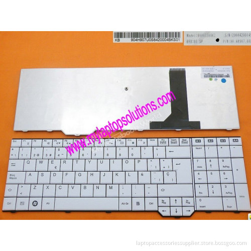 Laptop Keyboard replacement Fujitsu Amilo Xa3530 Pi3625 Li3910 Xi3650 White Sp V080330ak2 90 4h907.h0s Notebook Keyboard